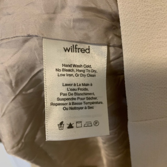 Wilfred Size 0 Dress Deep Plunge Neck - Picture 5 of 7